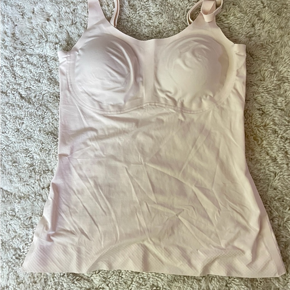 Shapewear top by Ruby Ribbon in blush